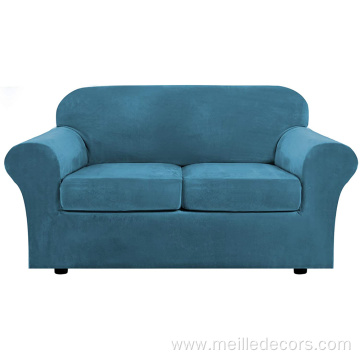 Velvet Plush Loveseat Cover 1/2/3 Seats